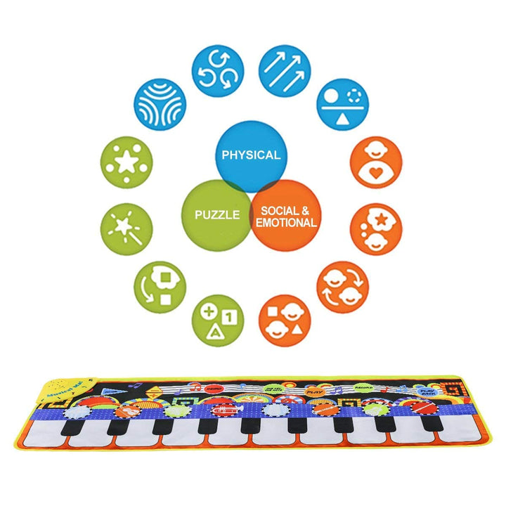 BowLift | Musical Play Mat for Kids with Instruments