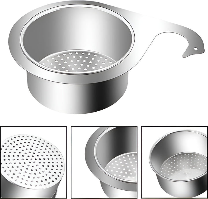 Drain Strainer – Practical Kitchen Accessory | Prevents Clogs | Bowlift
