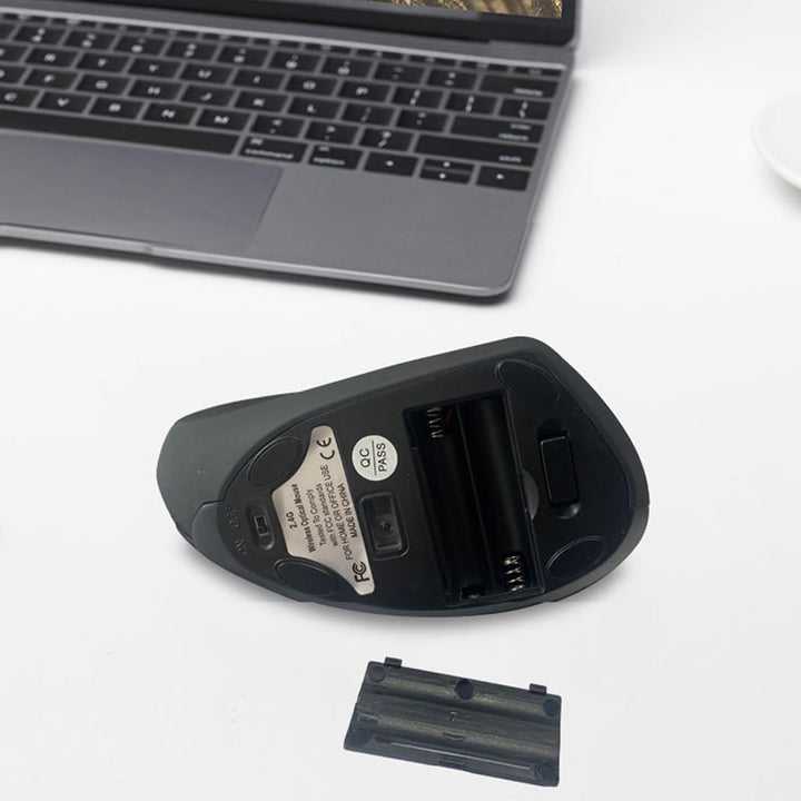 BowLift | Rechargeable Ergonomic Vertical Wireless Mouse – Elvion