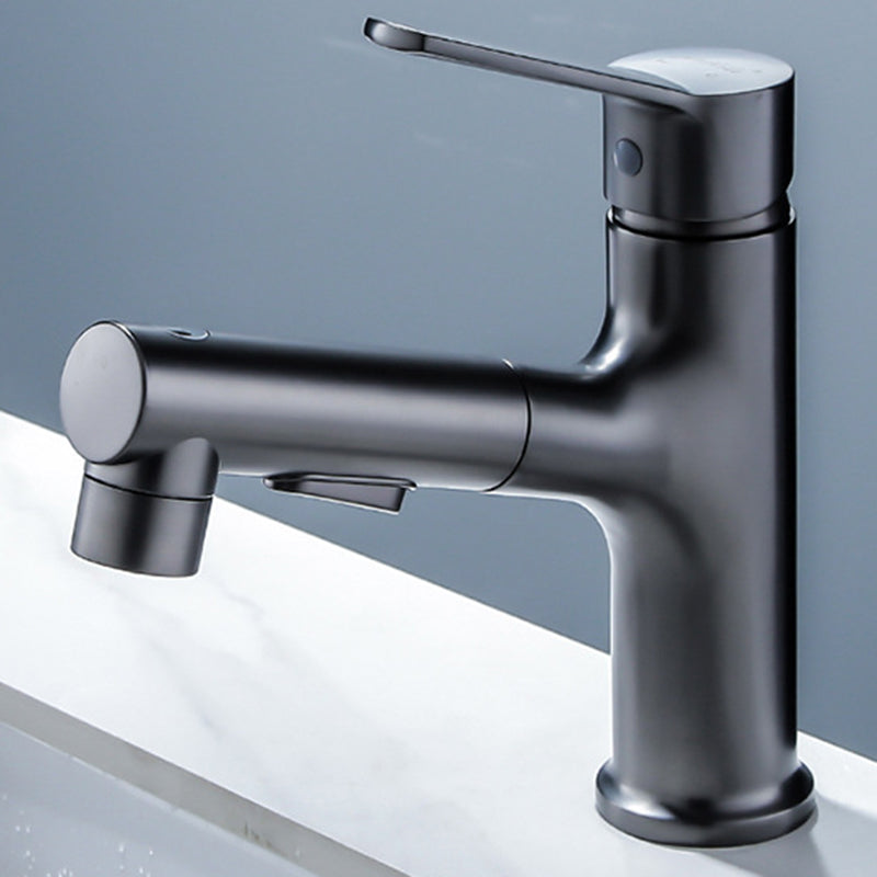 BowLift | Modern Basin Faucet Solid Copper Centered Sink Faucet for Bathroom
