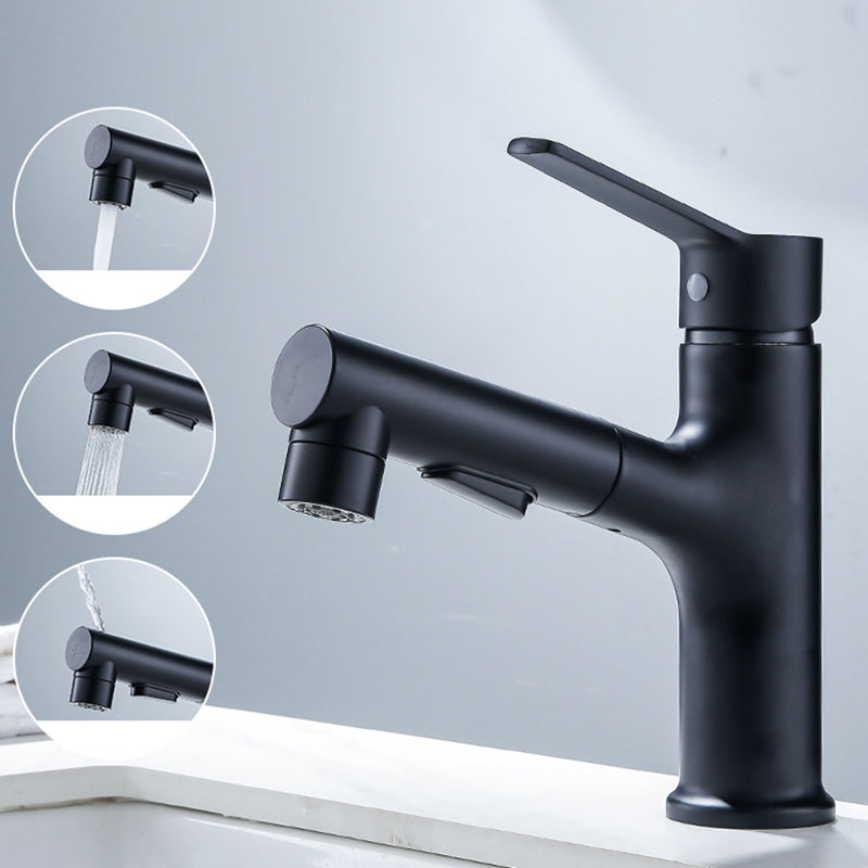BowLift | Modern Basin Faucet Solid Copper Centered Sink Faucet for Bathroom