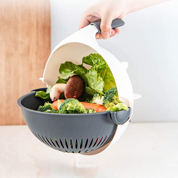 MagicChef - Multifunctional 9-in-1 Vegetable Slicer and Chopper Bowlift