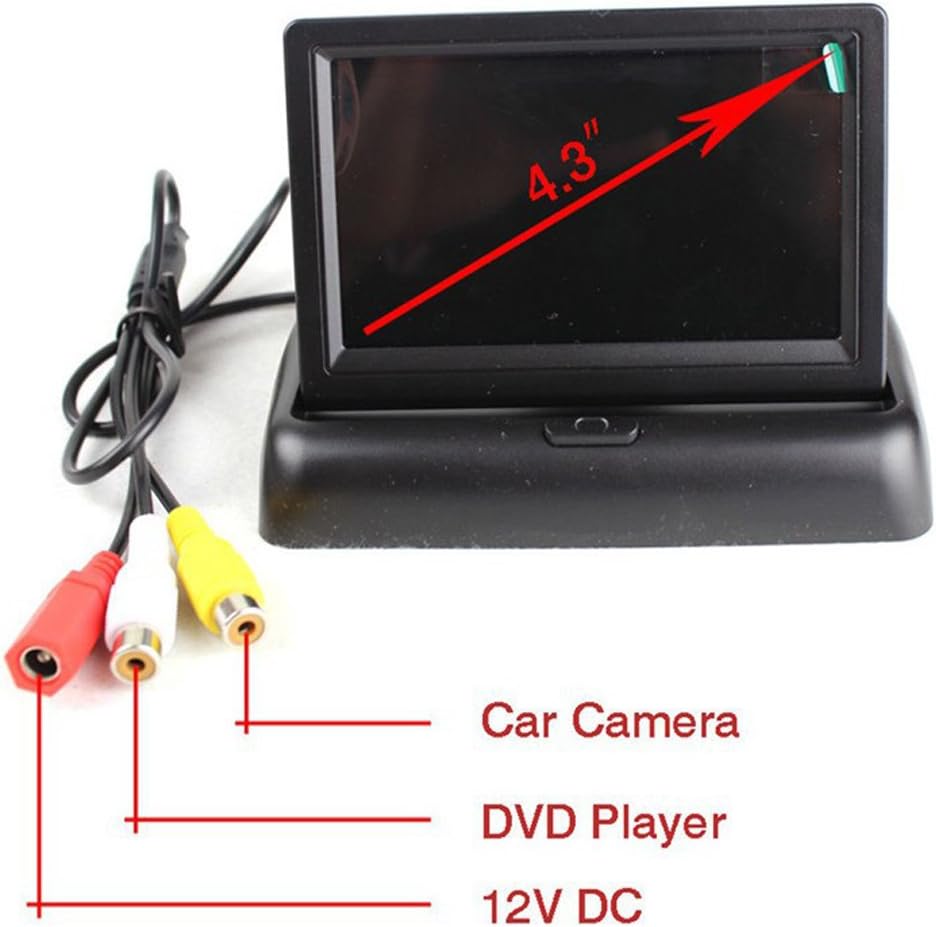 BowLift | Wireless Car Reversing Camera with 4.3" (10.9 cm) LCD Monitor – ParkSafe