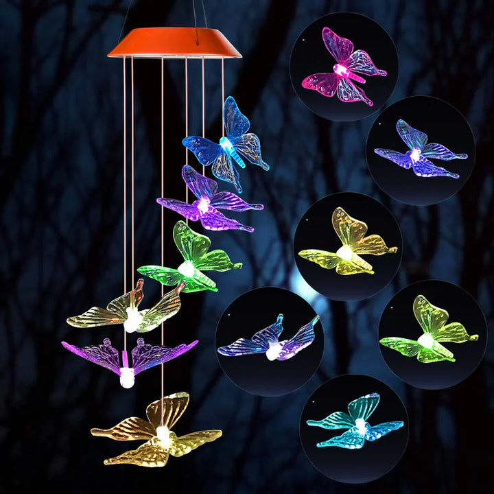 BowLift | Solar Butterfly Chandelier