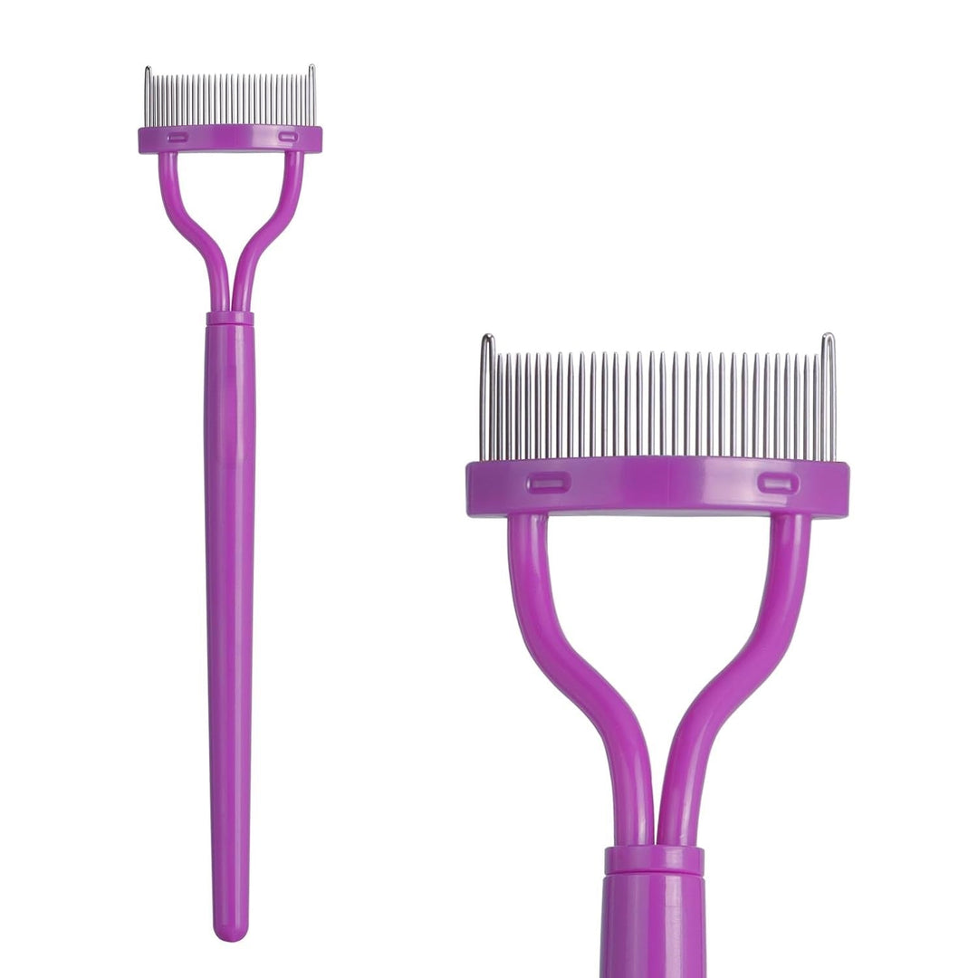 BowLift | BelleCurve Eyelash Comb & Mascara Brush | Perfect Definition | Clump-Free | With Protective Cap