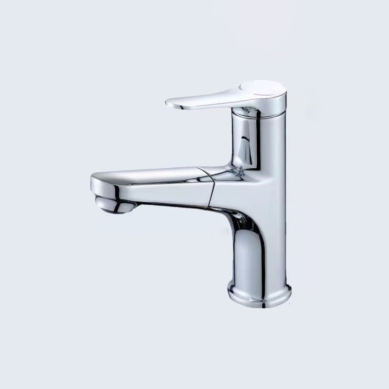 BowLift | Modern Style Sink Faucet Single Handle Low Arc Pull Out Copper Sink Faucet