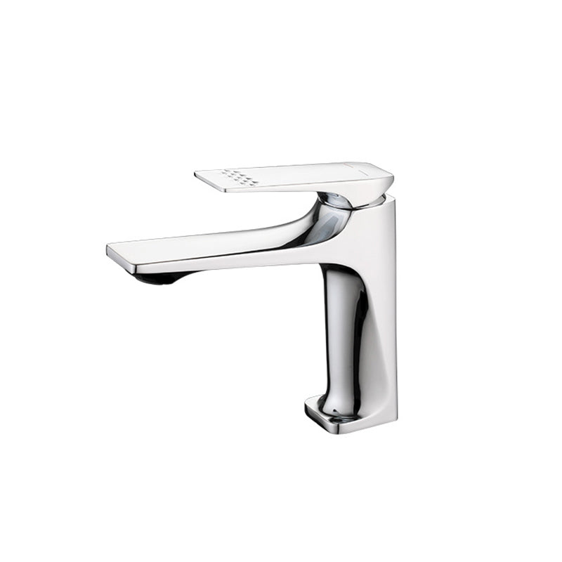 BowLift | Modern Bathroom Faucet Brass Deep Curve Lever Handle with Faucet Hose