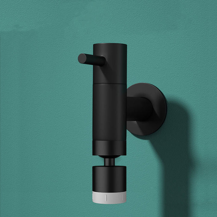BowLift | Contemporary Wall-Mounted Bathroom Faucet One Hole Solid Brass Round Faucet