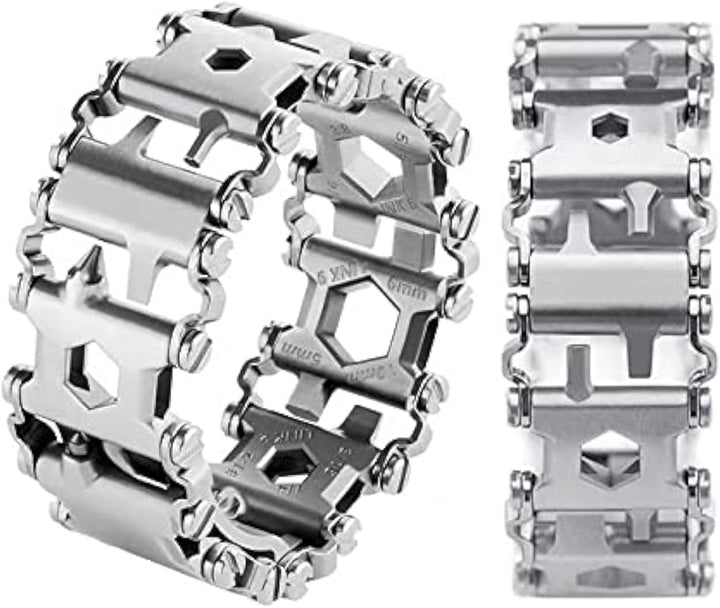BowLift | 29-in-1 Stainless Steel Multitool Bracelet