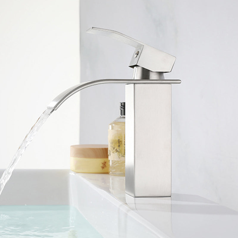 BowLift | Waterfall Basin Tap Bathroom Faucet Lightweight Luxury Basin Faucet