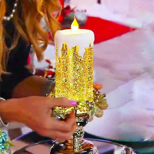 BowLift | LED Christmas Candles  With Pedestal