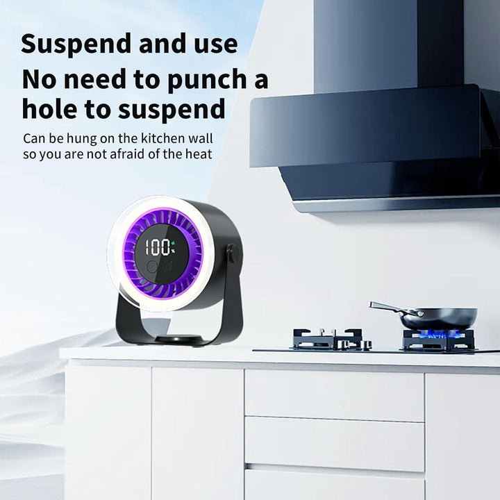 Silent Desk Fan – Auralis | Bowlift