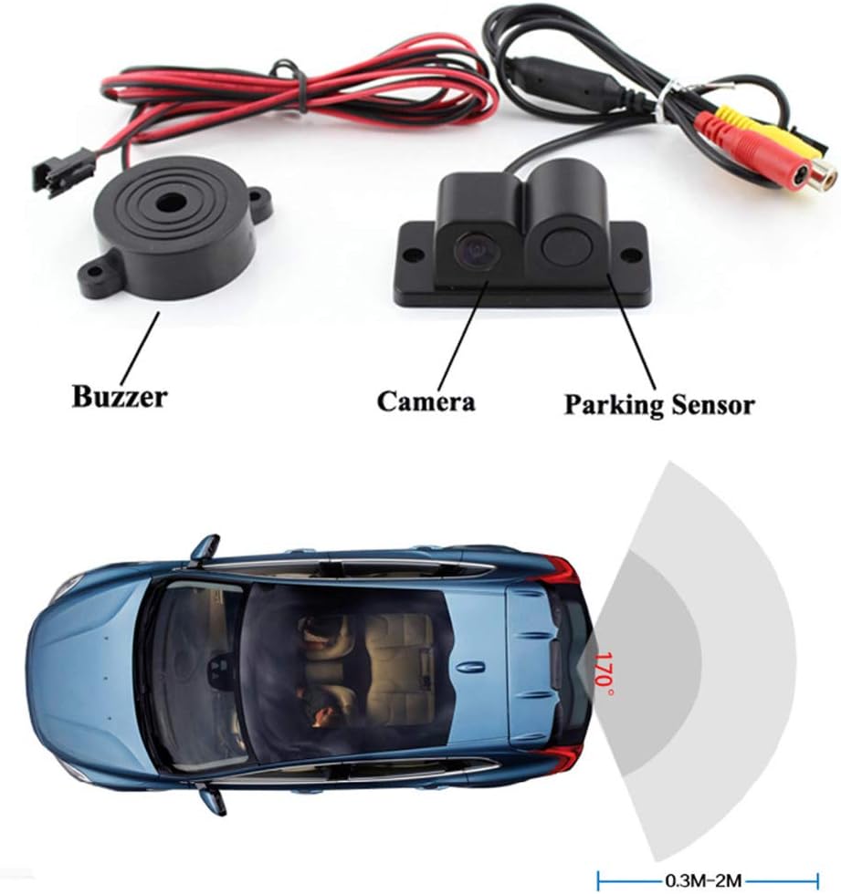 BowLift | Car Rear View Camera with Parking Sensor 2-in-1 – SafePark