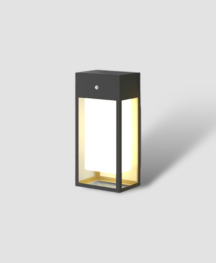 BowLift | SolarAura – Smart Solar Wall Lamp for the Garden