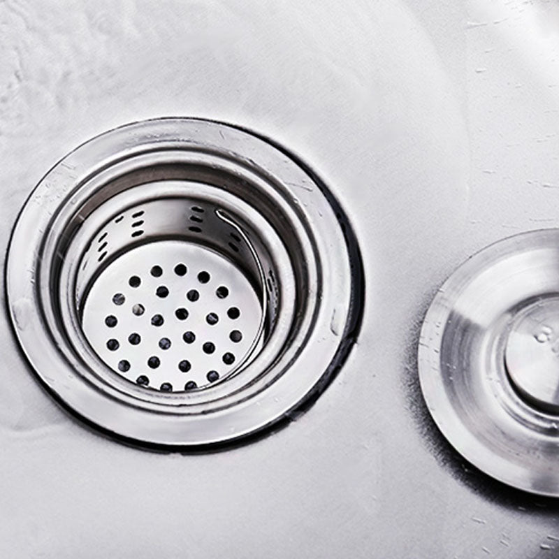 BowLift | Classic Style Kitchen Sink Stainless Steel Kitchen Sink with Drainage Hole Kit