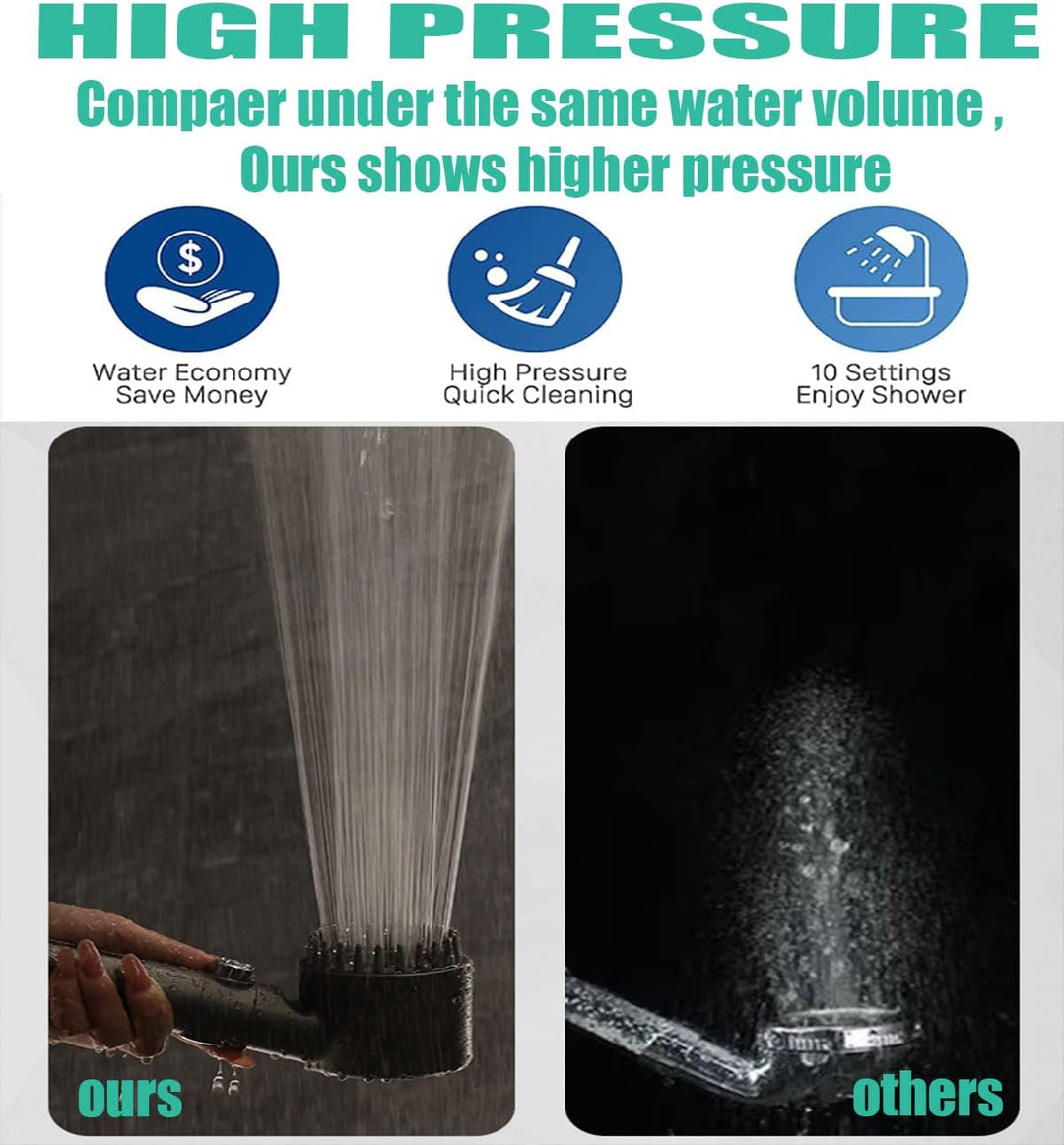 BowLift | PureStream Pro Shower Head with Handheld