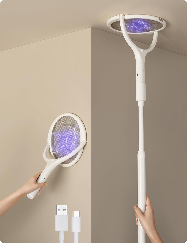 BowLift | Flexible Fly Racket - Rechargeable Electric Fly Swatter