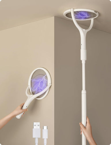 BowLift | Flexible Fly Racket - Rechargeable Electric Fly Swatter