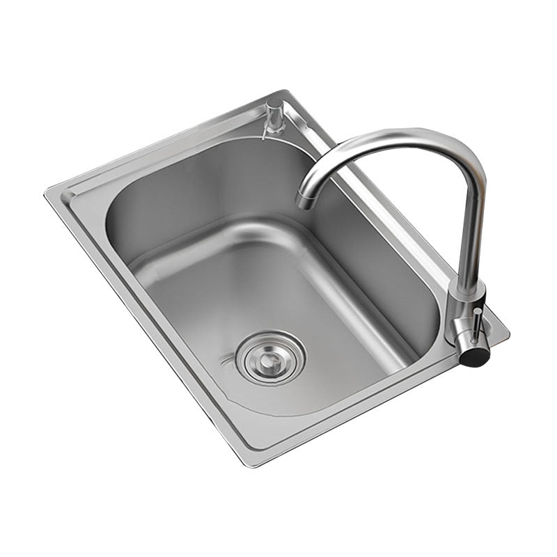 BowLift | Modern Workstation Sink Stainless Steel Drain Arrangement and Faucet Kitchen Sink