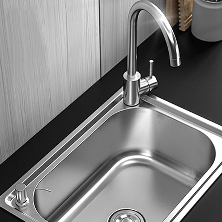 BowLift | Modern workstation sink stainless steel waste arrangement and faucet kitchen sink
