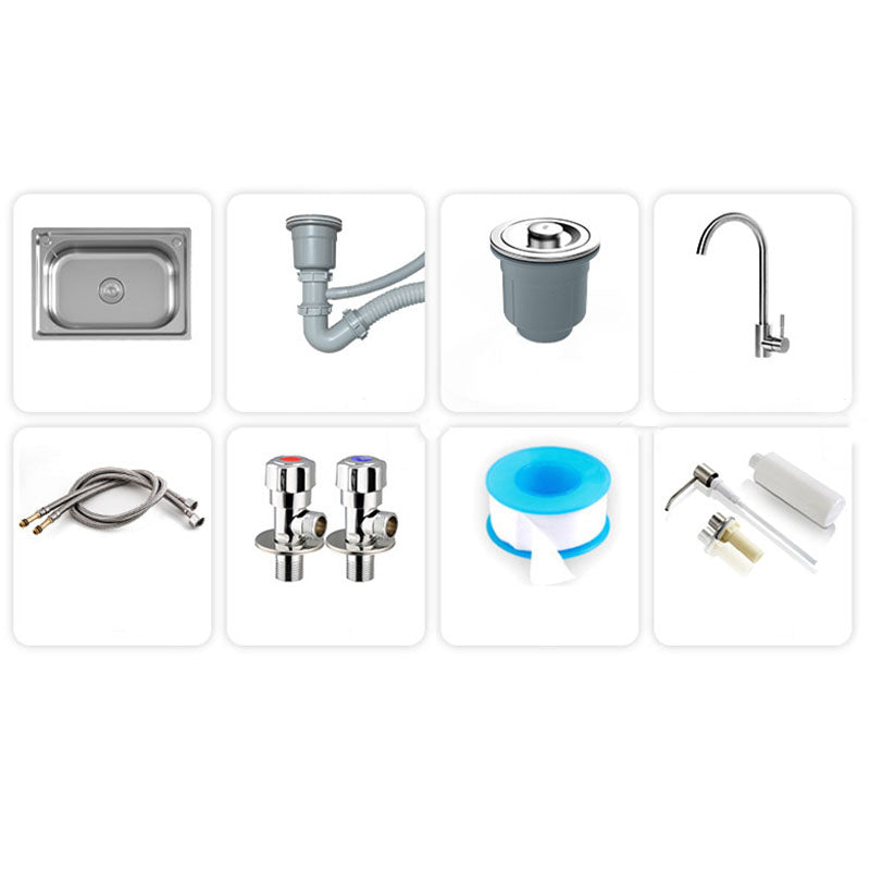 BowLift | Modern workstation sink stainless steel waste arrangement and faucet kitchen sink
