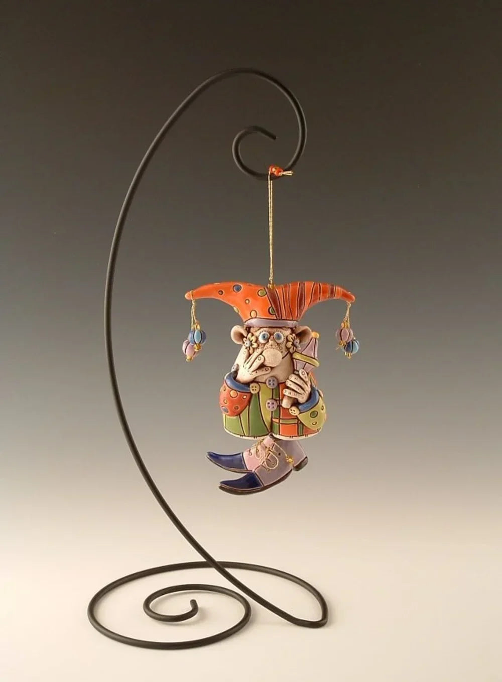 BowLift | Colorful Jester Bell Ornaments