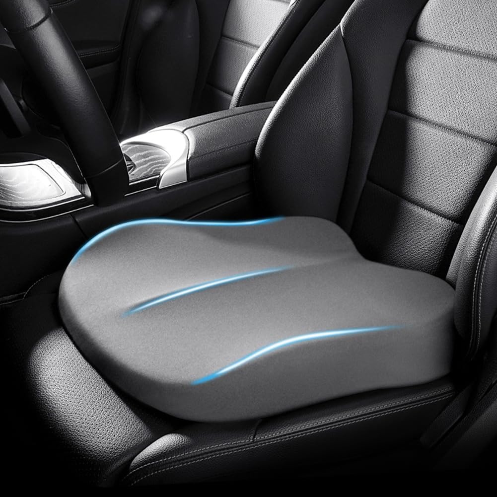 Car cushion BoostSit – Ergonomic seat cushion with memory foam | Bowlift