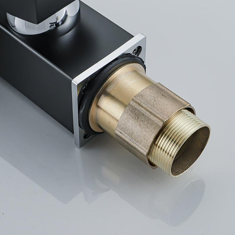 BowLift | Contemporary Sink Faucet Solid Color Low Arc Bathroom Sink Faucet