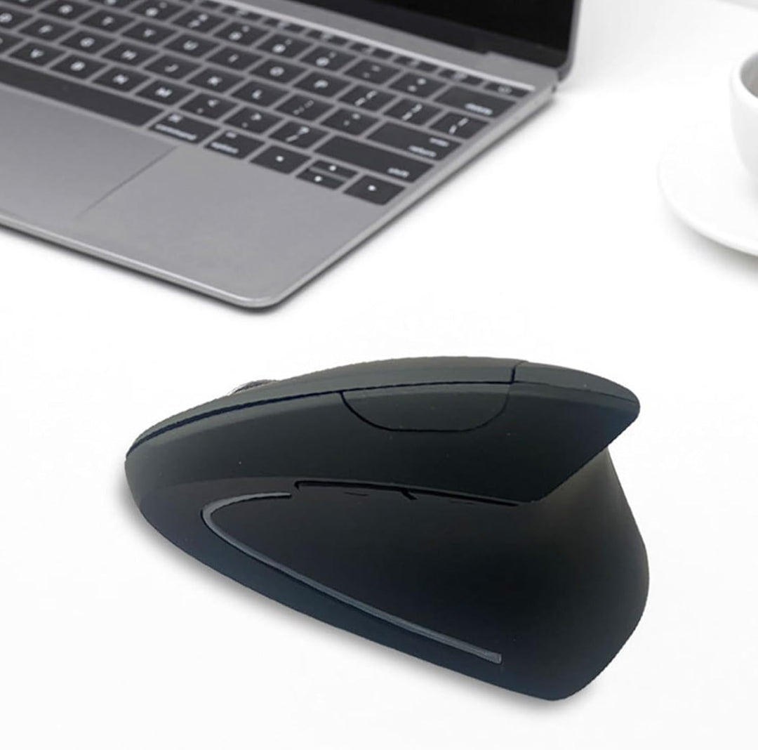 BowLift | Rechargeable Ergonomic Vertical Wireless Mouse – Elvion