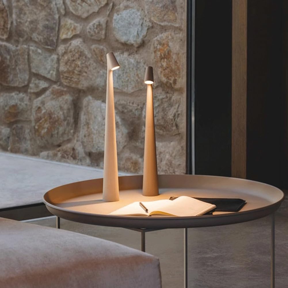 BowLift | Table Lamp Modern Red Metal LED Light