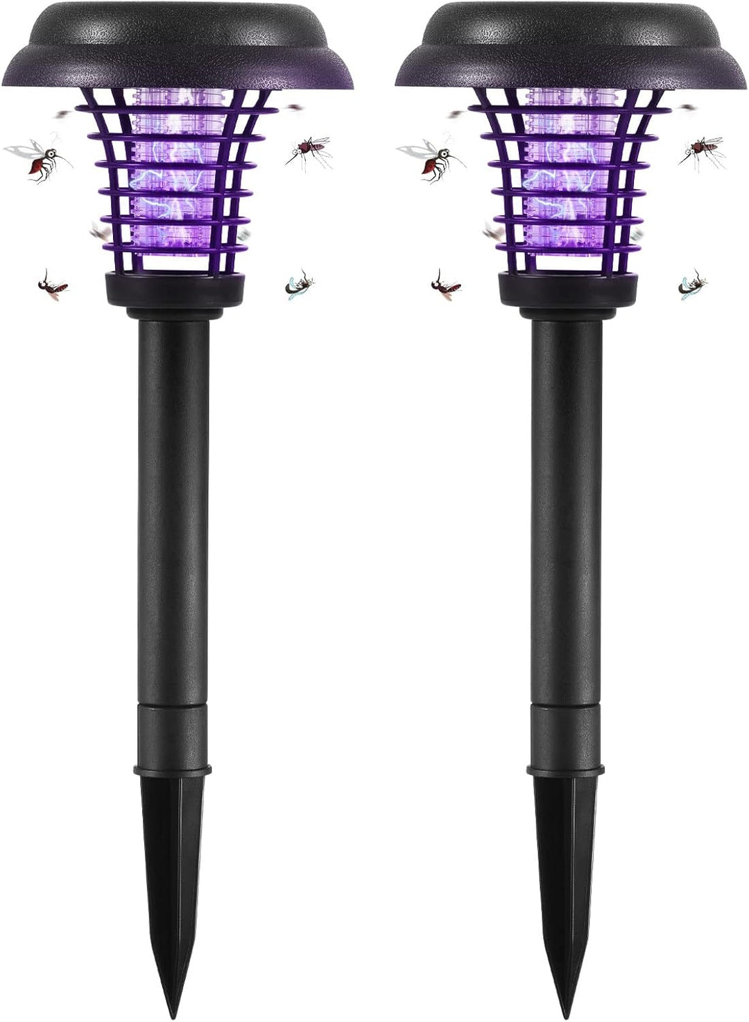 BowLift | Solar Insect Killer with LED Light – Waterproof Garden Light for Mosquito Repulsion