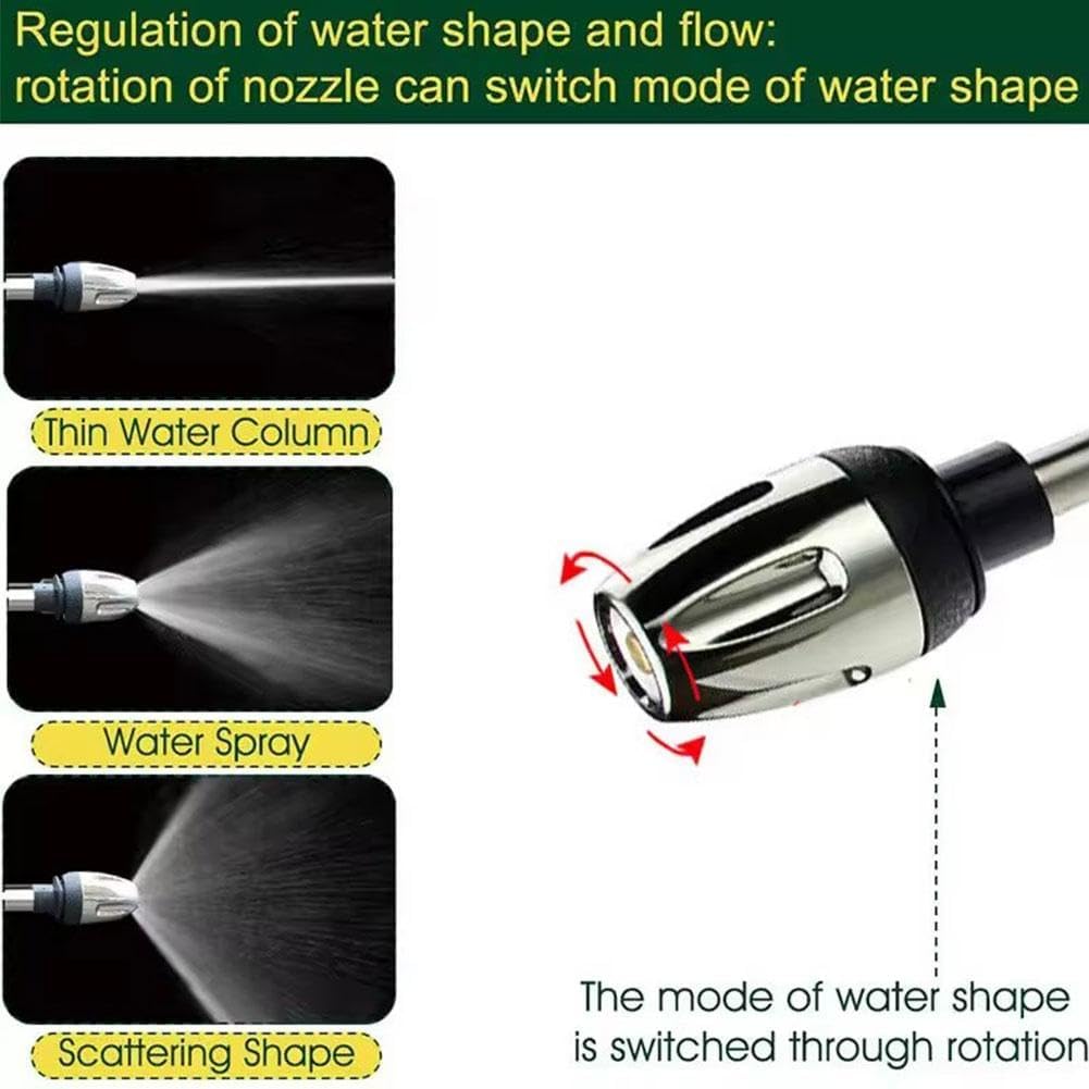 BowLift | AquaBlitz High-Pressure Spray Gun – Universal Hose Attachment for Powerful Cleaning