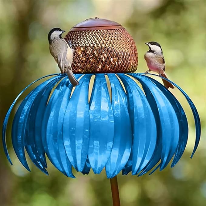 BowLift | FloraNest Bird Feeder | Enjoy free Coneflowers for a colorful garden