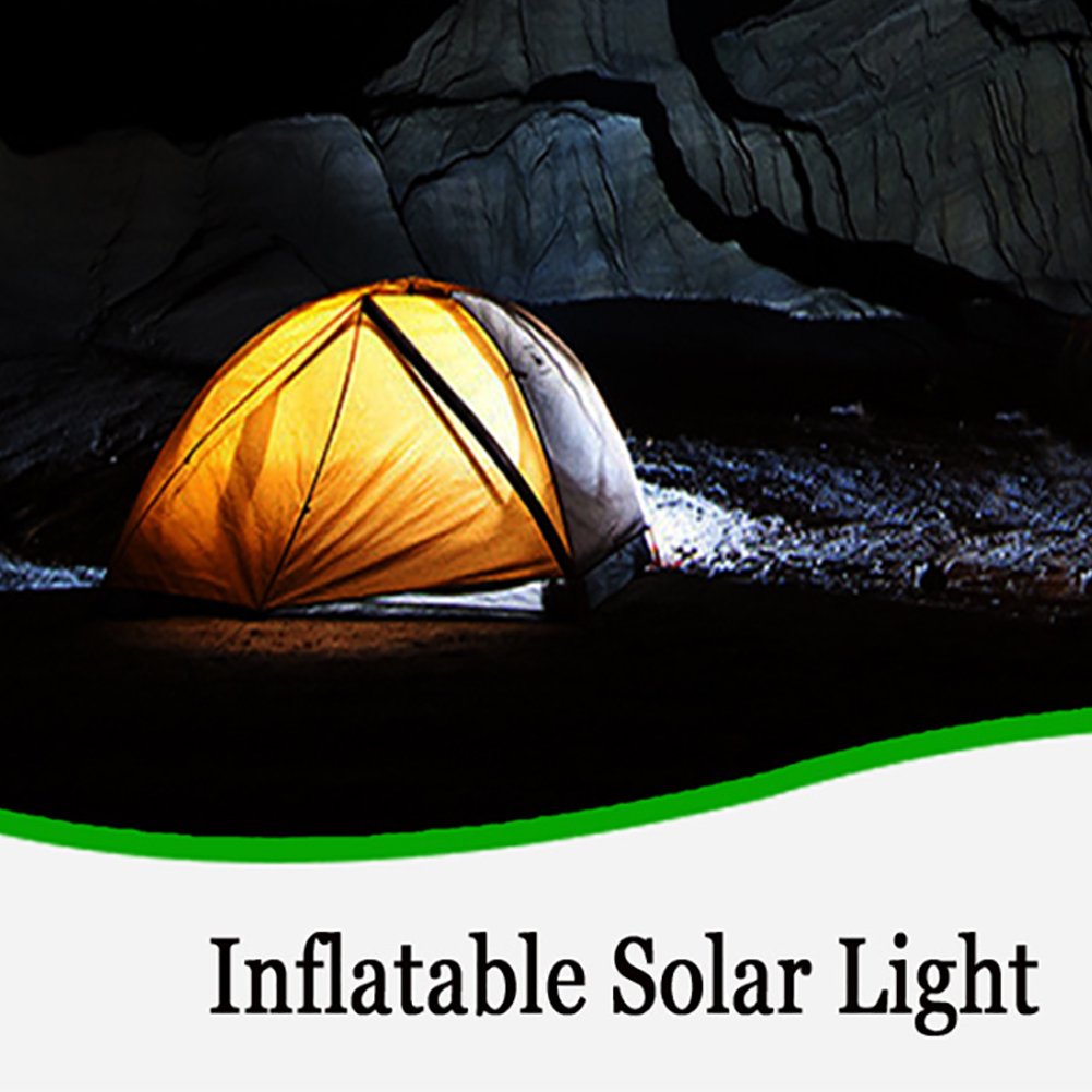 BowLift | Solar lamp in transparent bag – Energy-saving LED lamp for garden and outdoor use