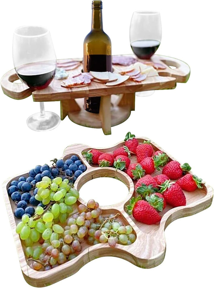 BowLift | Eindhoven 2-in-1 Fruit and Wine Glass Table Rack