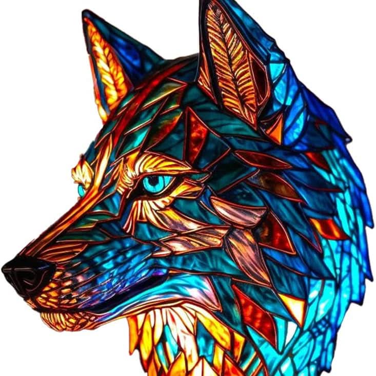 BowLift | LED Dog Table Lamp – Modern Resin Design