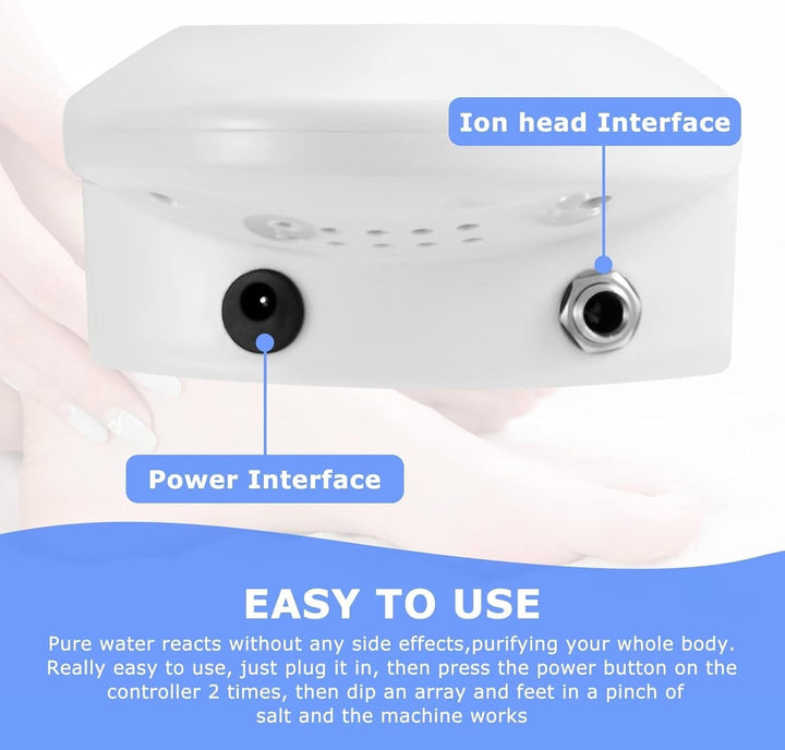 BowLift | Ionic Detox Foot Spa | Professional-Grade, Energy Boosting & Deep Cleanse for Home Use