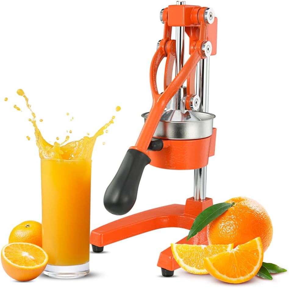 BowLift | Cast-Iron Hand Press Juicer with 99% Extraction and Stainless Steel Build – Orvado