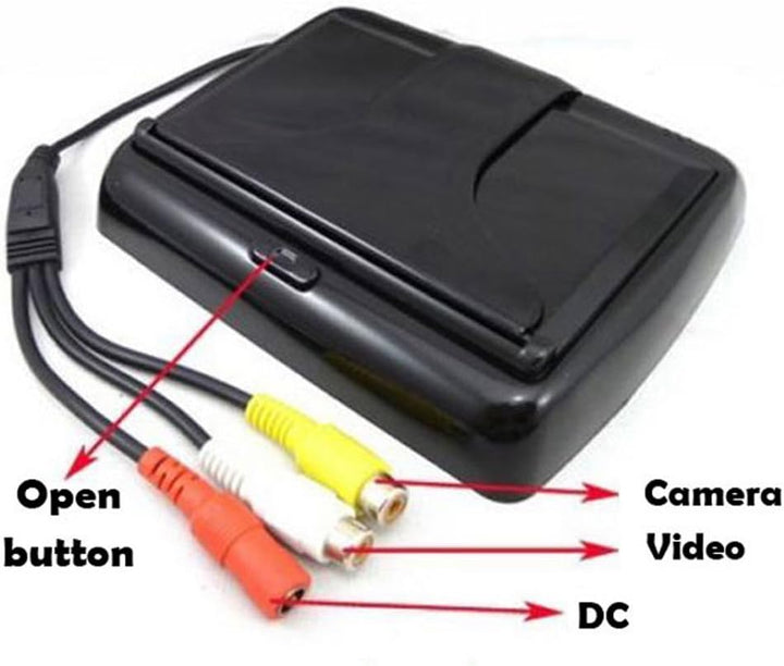BowLift | Wireless Car Reversing Camera with 4.3" (10.9 cm) LCD Monitor – ParkSafe