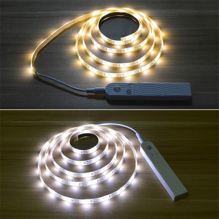 BowLift | LED light strip with remote control – 2 meters flexible strip for decorative lighting in cabinets and shelves