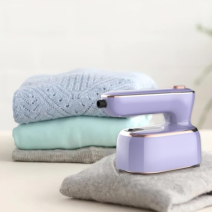 BowLift | WrinkleAway™ | Compact Steam Iron for Travel | Portable Wrinkle Remover for Clothes & Garments