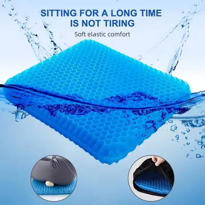 Extra-thick cooling gel chair cushion – Orvian | Bowlift