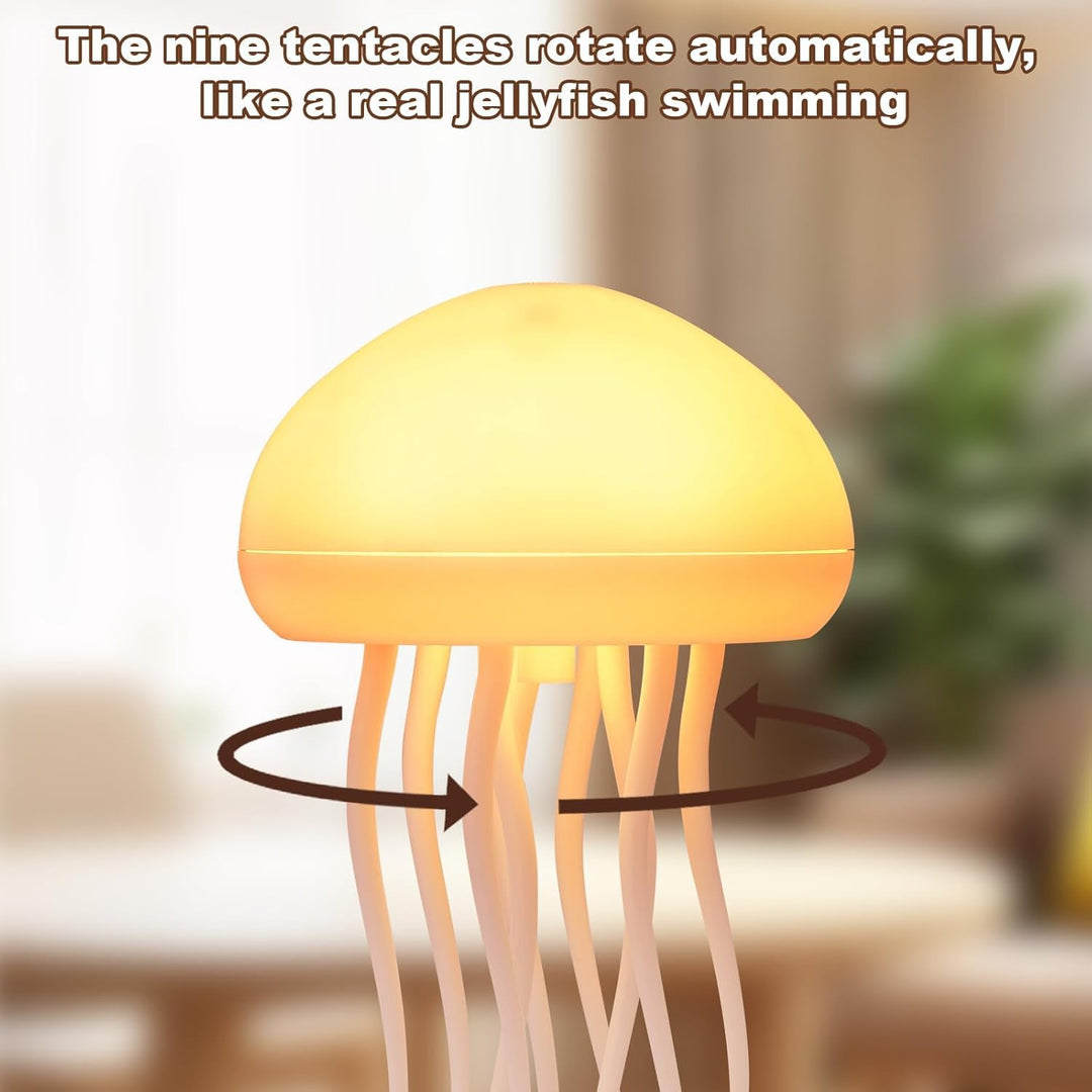 BowLift | LED Mood Lamp | Lifelike Jellyfish Light for Bedroom