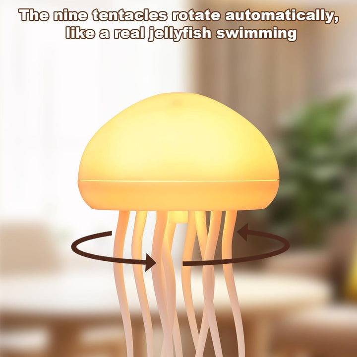 BowLift | LED Mood Lamp | Lifelike Jellyfish Light for Bedroom