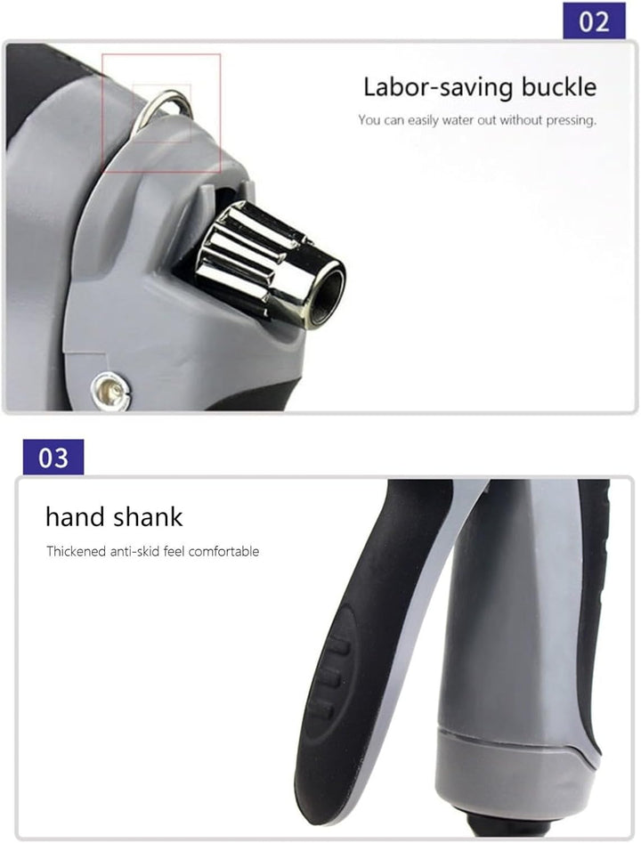 BowLift | AquaBlitz High-Pressure Spray Gun – Universal Hose Attachment for Powerful Cleaning