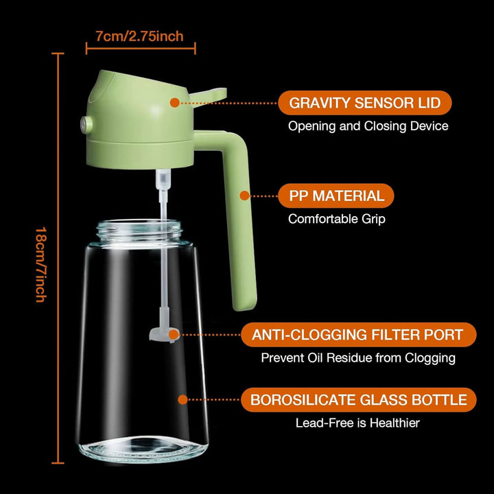 BowLift | OilSprayzer – 2-in-1 Oil Sprayer and Pourer