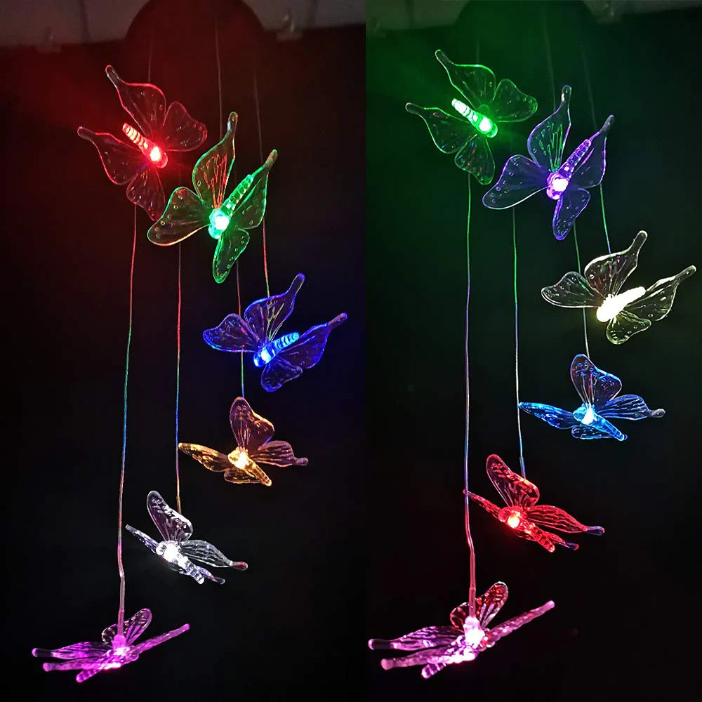 BowLift | Solar Butterfly Chandelier