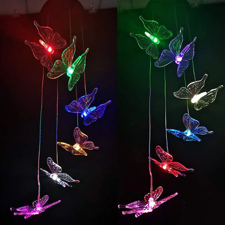 BowLift | Solar Butterfly Chandelier
