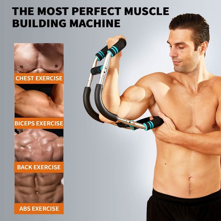 BowLift | Adjustable training bar for targeted muscle training of arms & chest