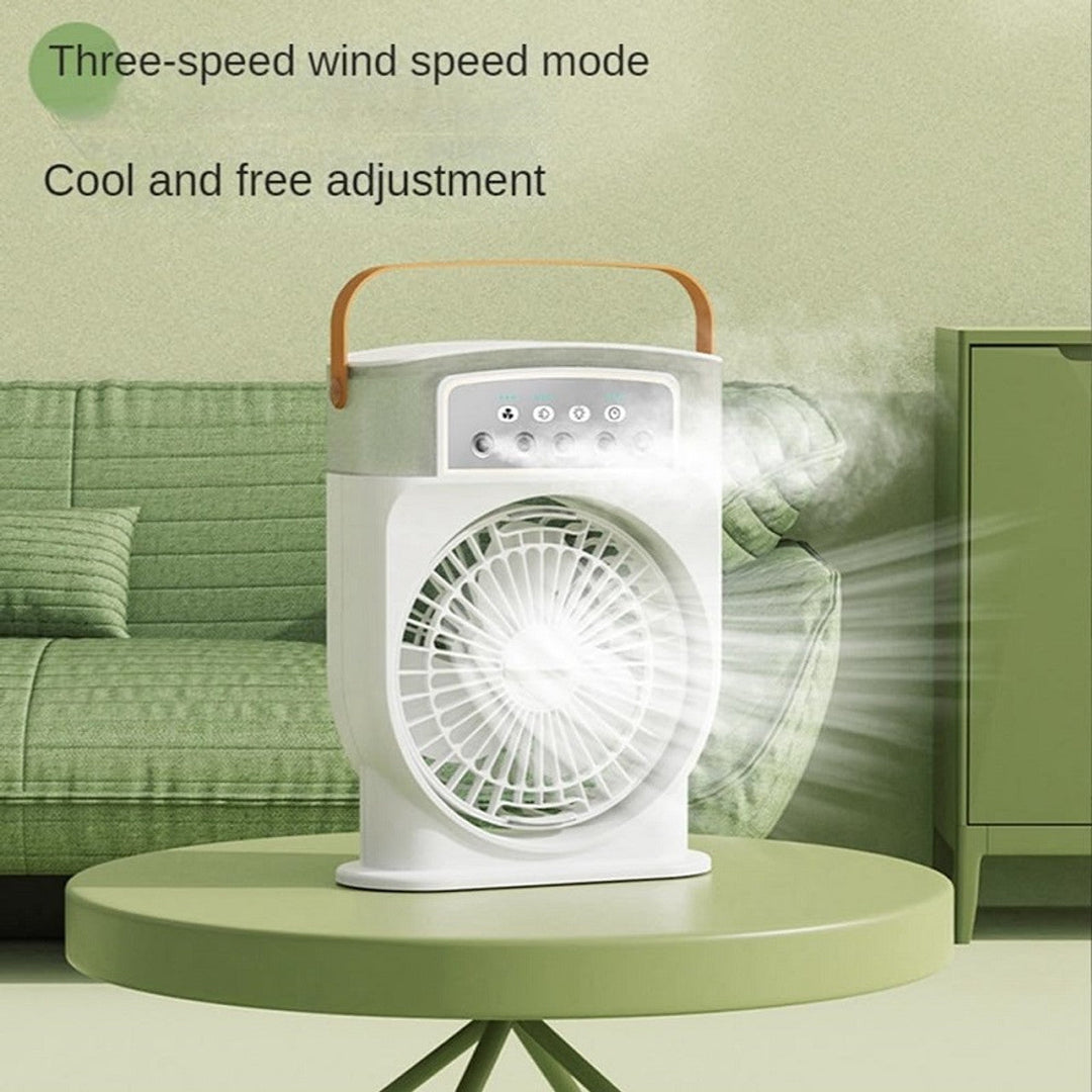 Portable Air Conditioner Fan, Mini Evaporative Air Cooler with 7 Colors LED | Bowlift